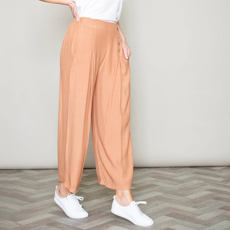 Harper High Wasited Trousers Nude - Image 8