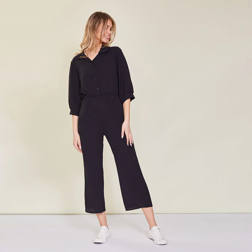 Hayden Jumpsuit (Black) - Image 2