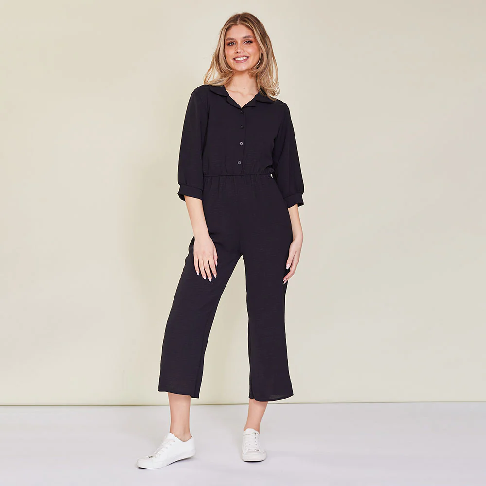 Hayden Jumpsuit (Black) - Image 3