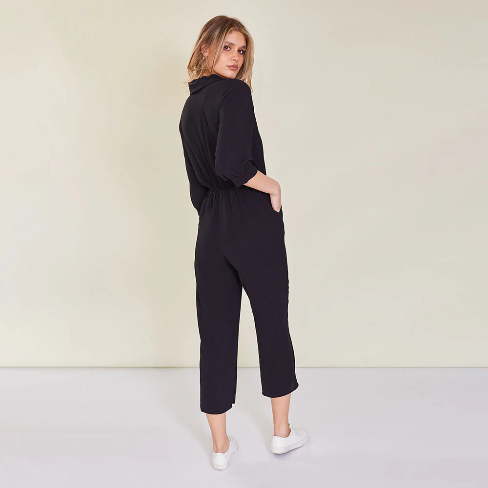 Hayden Jumpsuit (Black) - Image 5