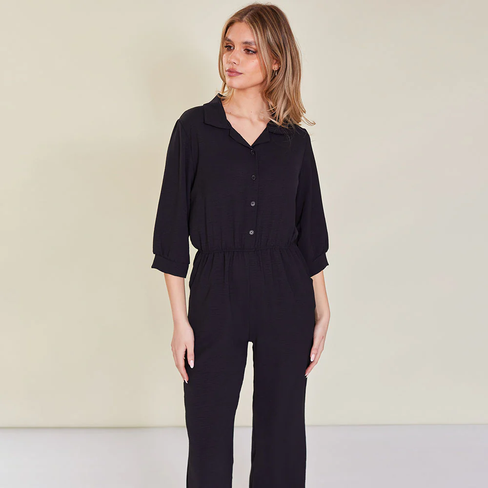 Hayden Jumpsuit (Black) - Image 7