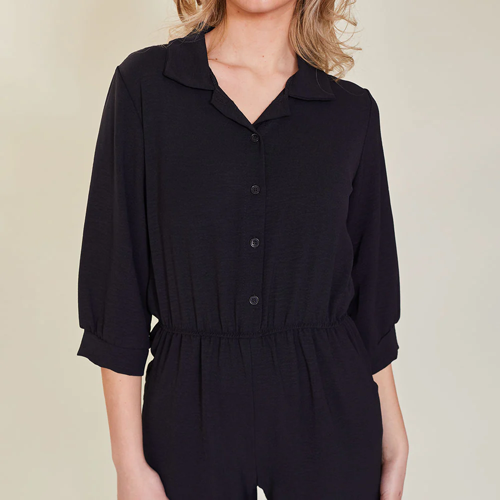 Hayden Jumpsuit (Black) - Image 9