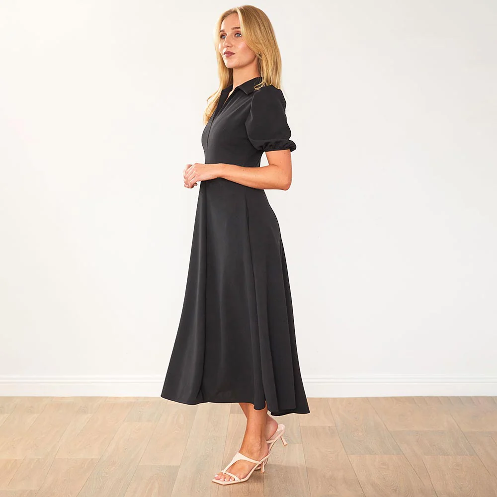 Hazel Dress (Black) - Image 13
