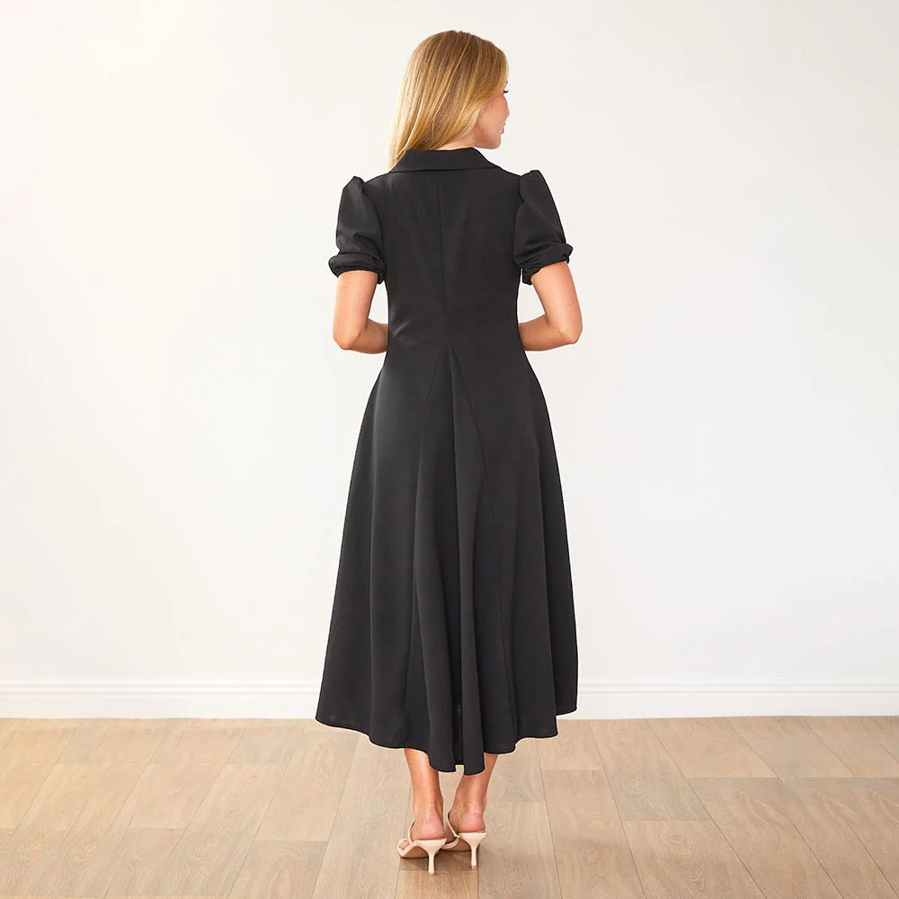 Hazel Dress (Black) - Image 14