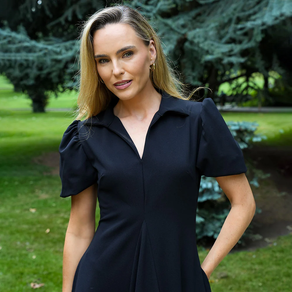 Hazel Dress (Black) - Image 6
