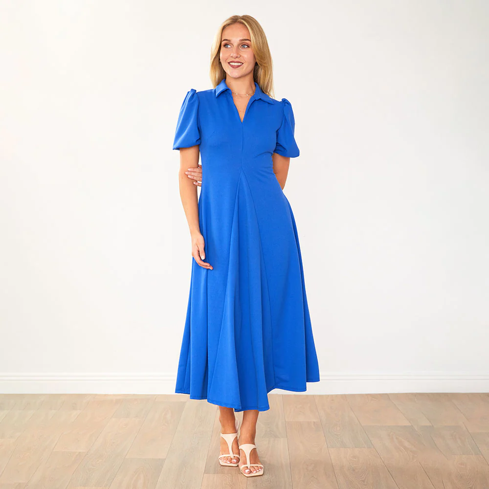 Hazel Dress (Cobalt) - Image 13