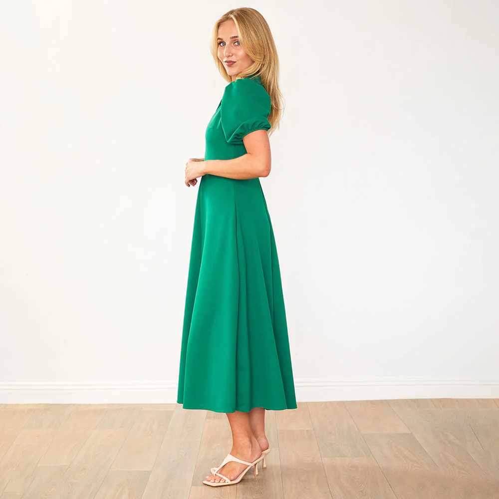 Hazel Dress (Green) - Image 11