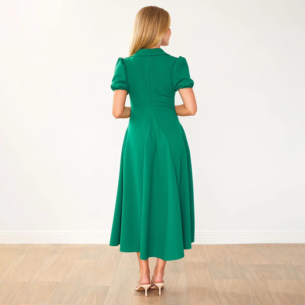 Hazel Dress (Green) - Image 13