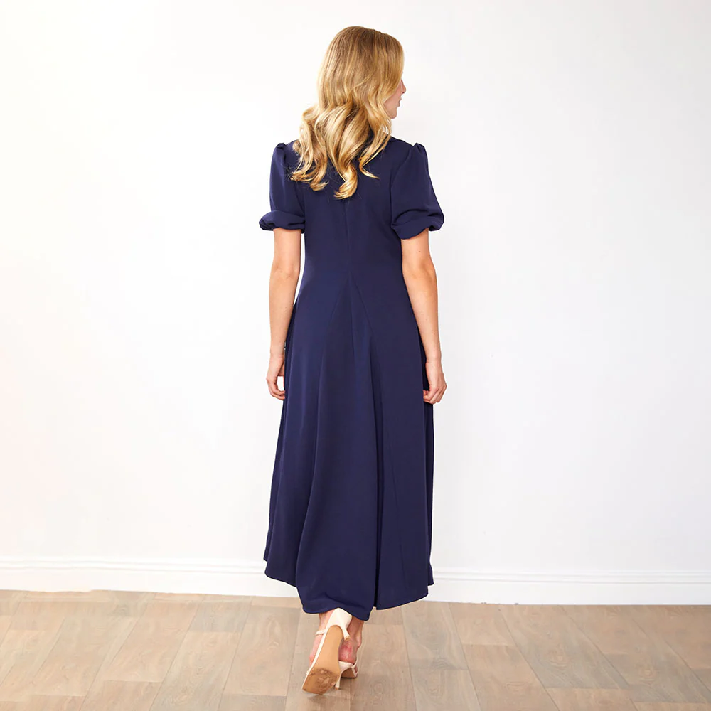 Hazel Dress (Navy) - Image 4