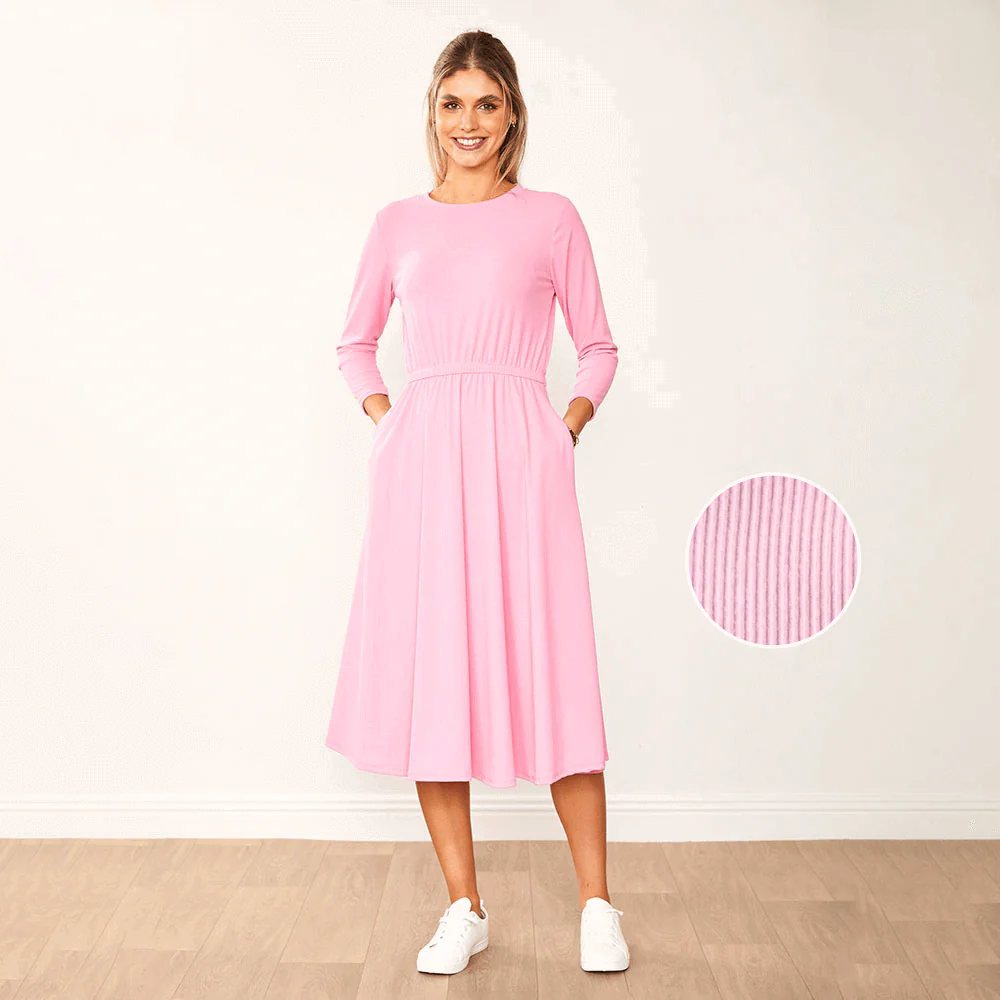 Heidi Dress (Pink)
