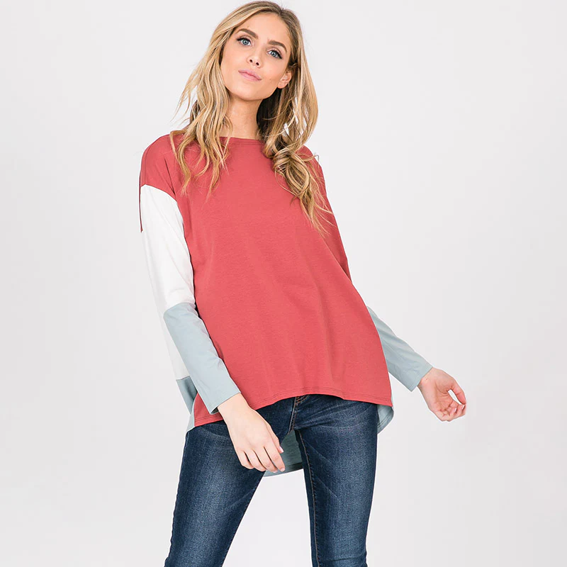Hillary High Low Top Brick - Image 5