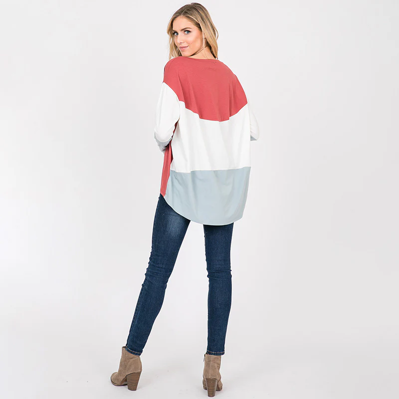 Hillary High Low Top Brick - Image 7