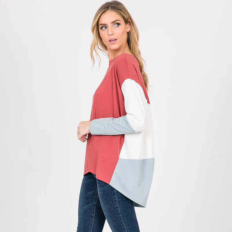 Hillary High Low Top Brick - Image 9