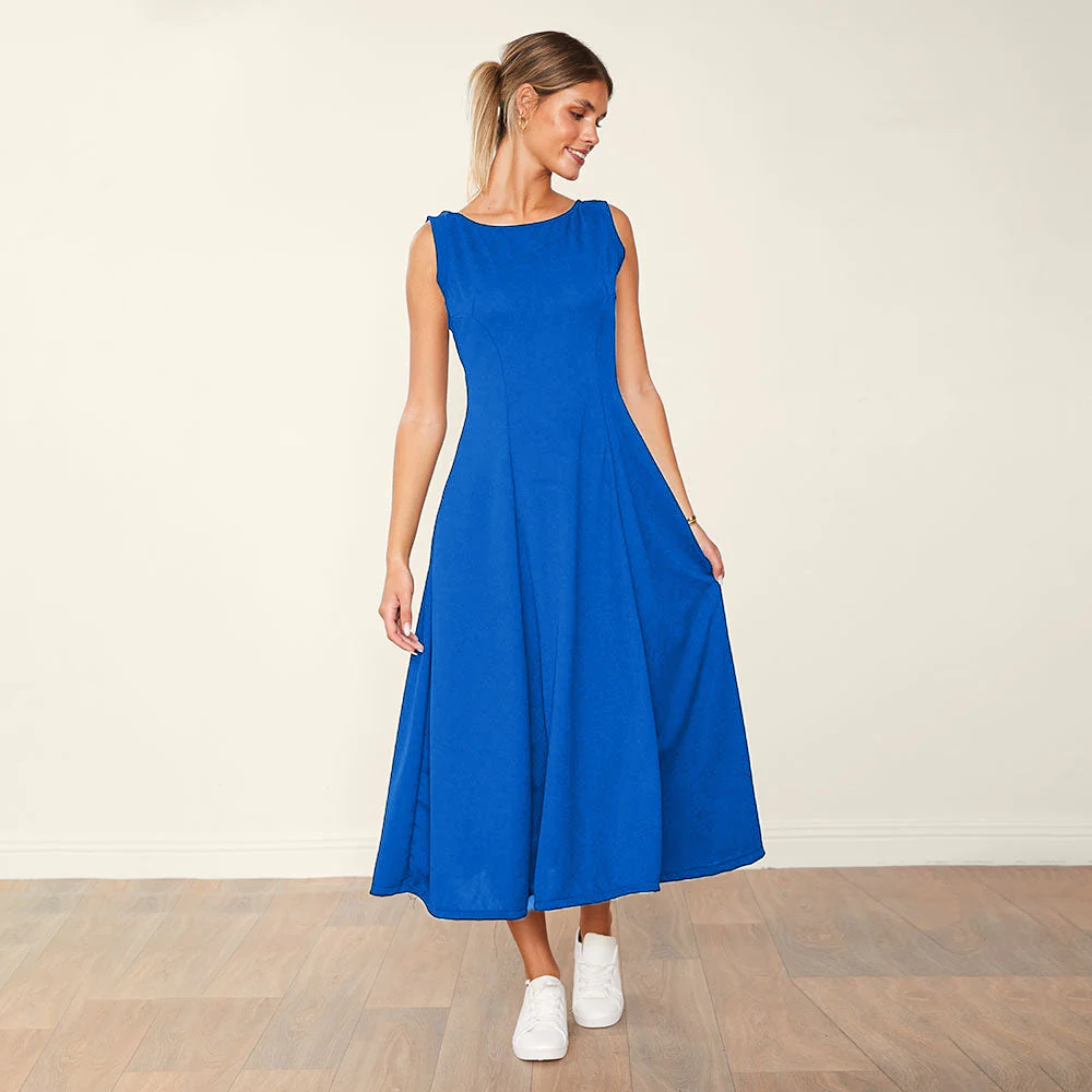 Hollie Dress (Blue) - Image 11