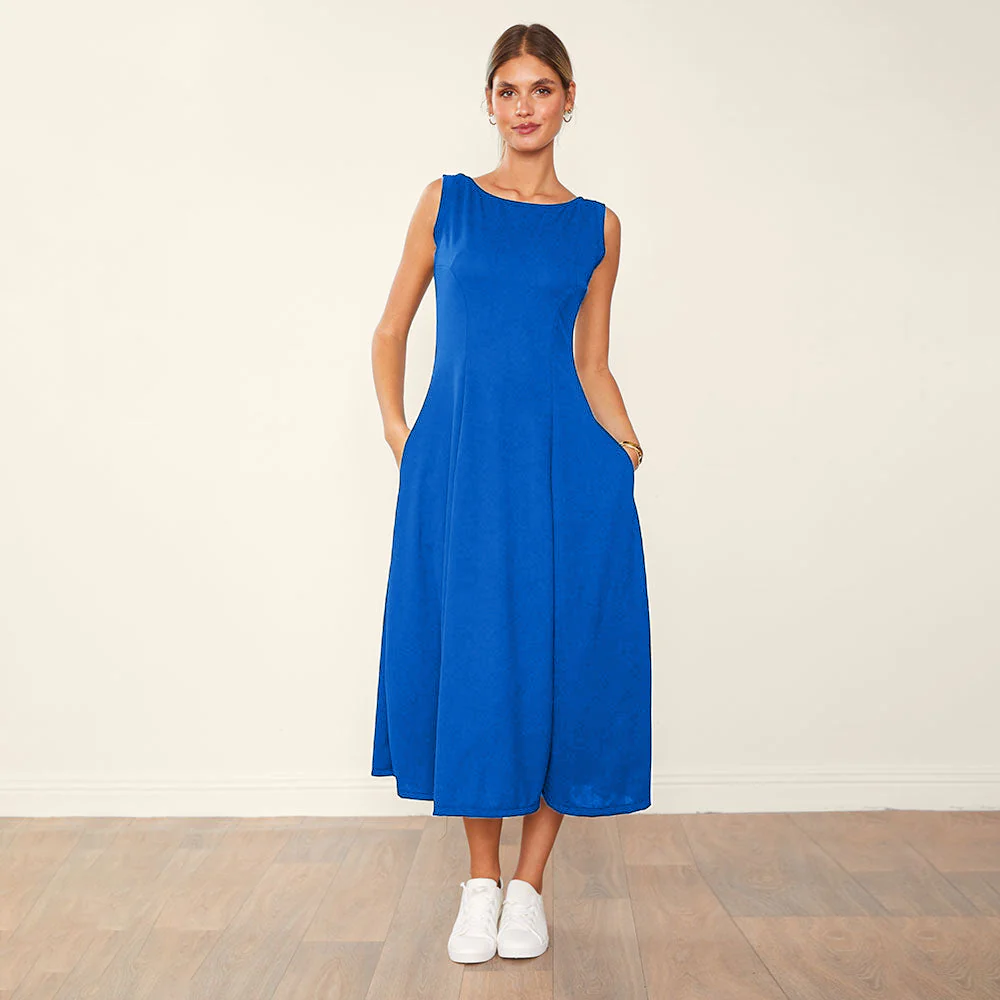 Hollie Dress (Blue) - Image 12
