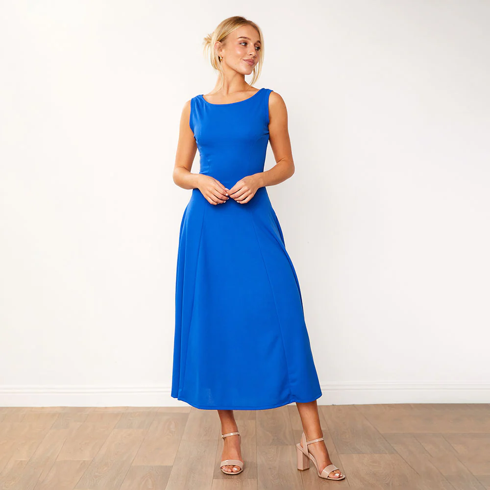 Hollie Dress (Blue) - Image 2