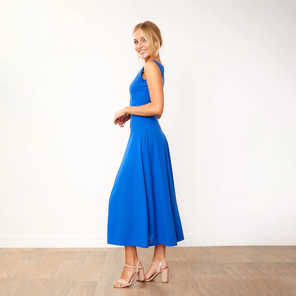 Hollie Dress (Blue) - Image 6