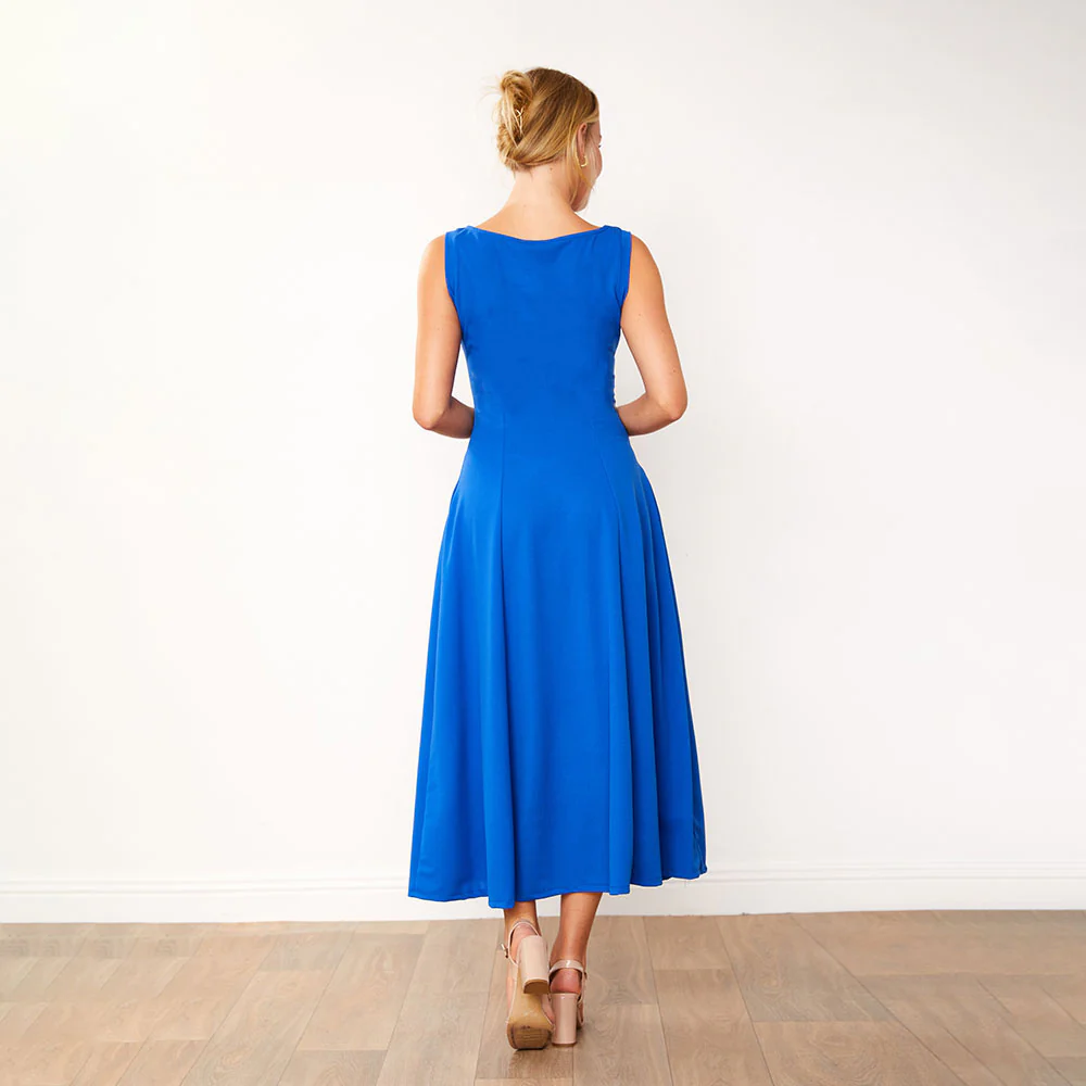 Hollie Dress (Blue) - Image 8
