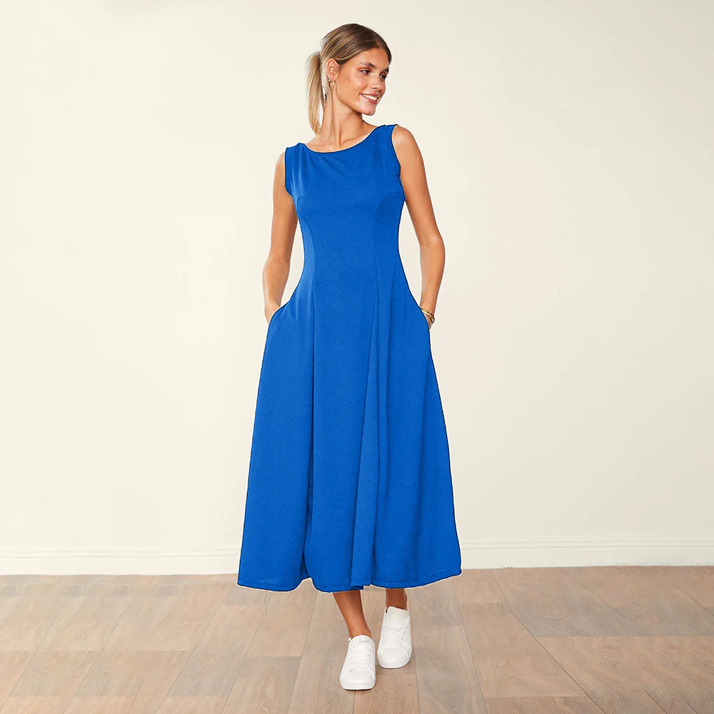 Hollie Dress (Blue) - Image 9