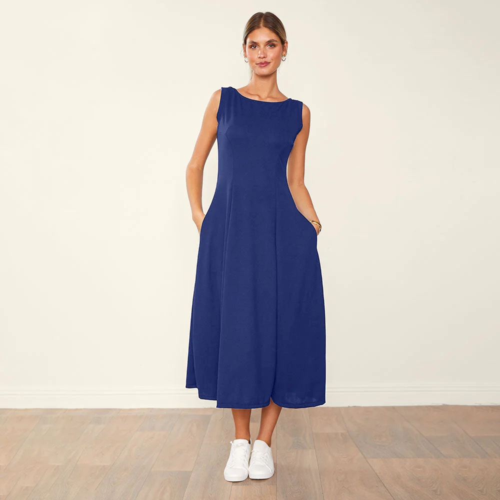 Hollie Dress (Navy) - Image 11