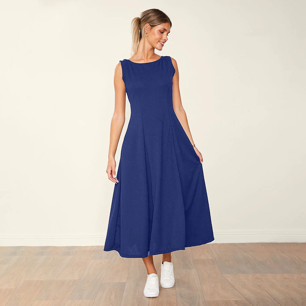 Hollie Dress (Navy) - Image 12