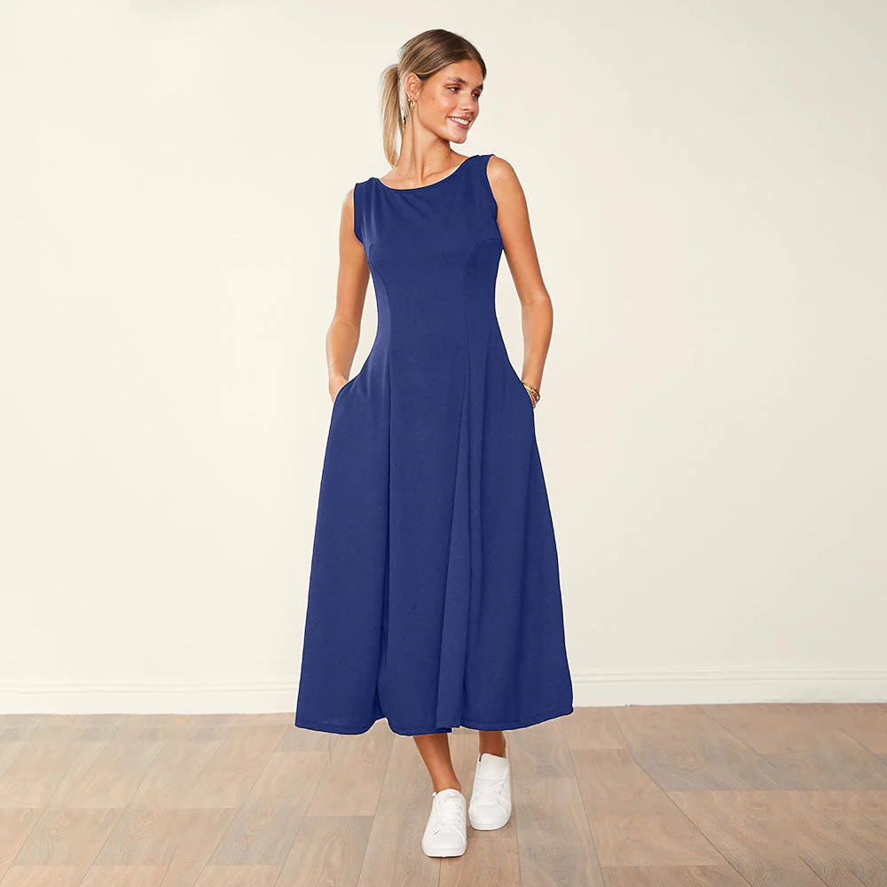 Hollie Dress (Navy) - Image 13