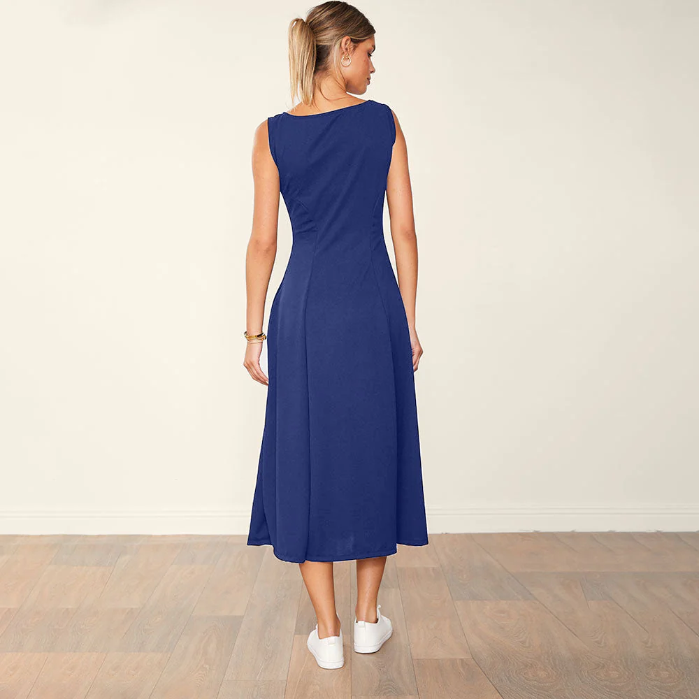 Hollie Dress (Navy) - Image 14
