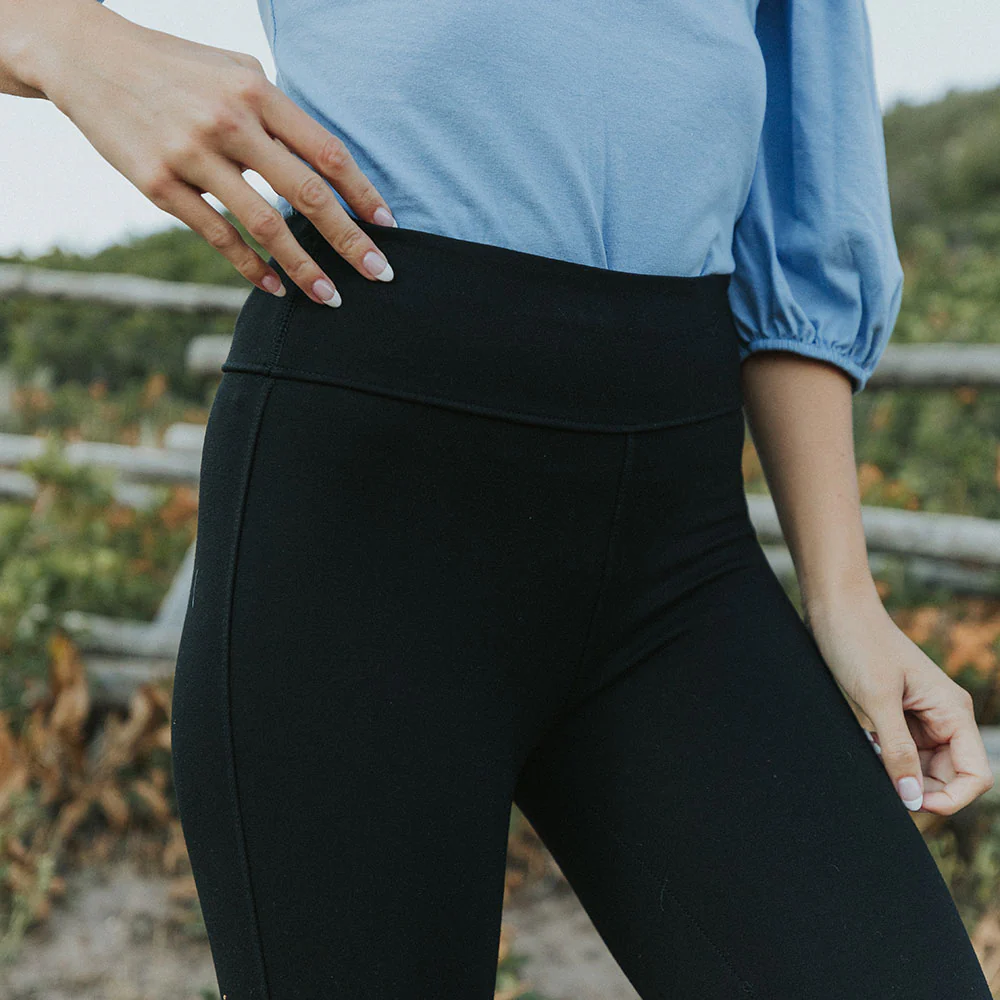 Holly Stretch Spandex Leggings (Black) - Image 37