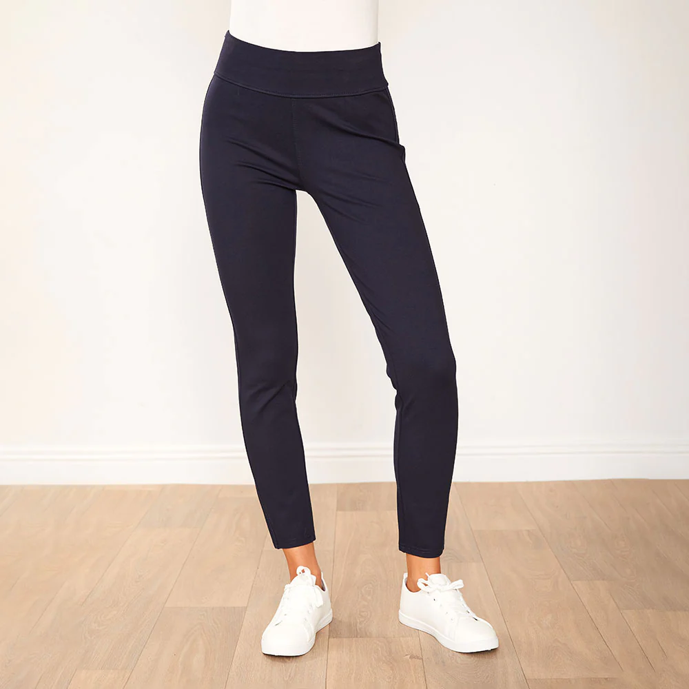 Holly Stretch Spandex Leggings (Navy) - Image 5
