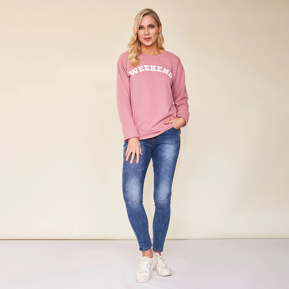 Hudson Sweatshirt (Pink) - Image 3