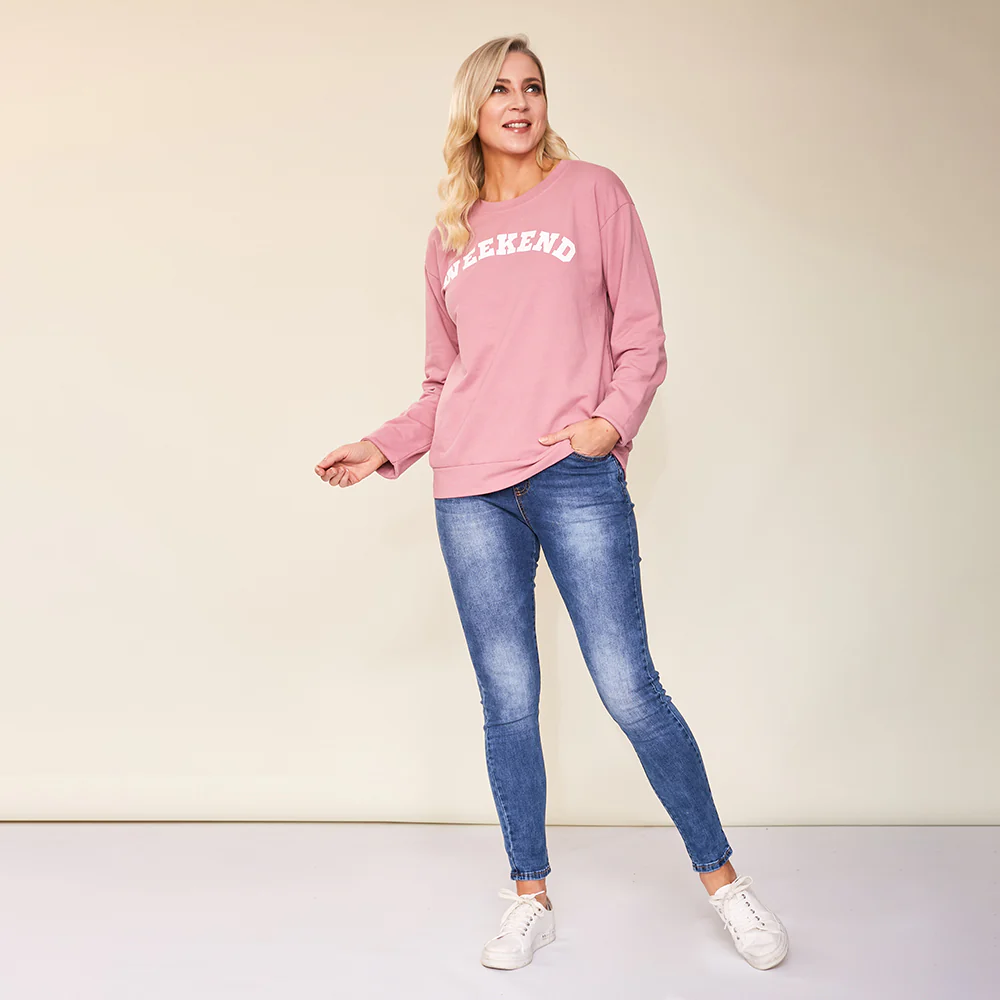 Hudson Sweatshirt (Pink) - Image 4