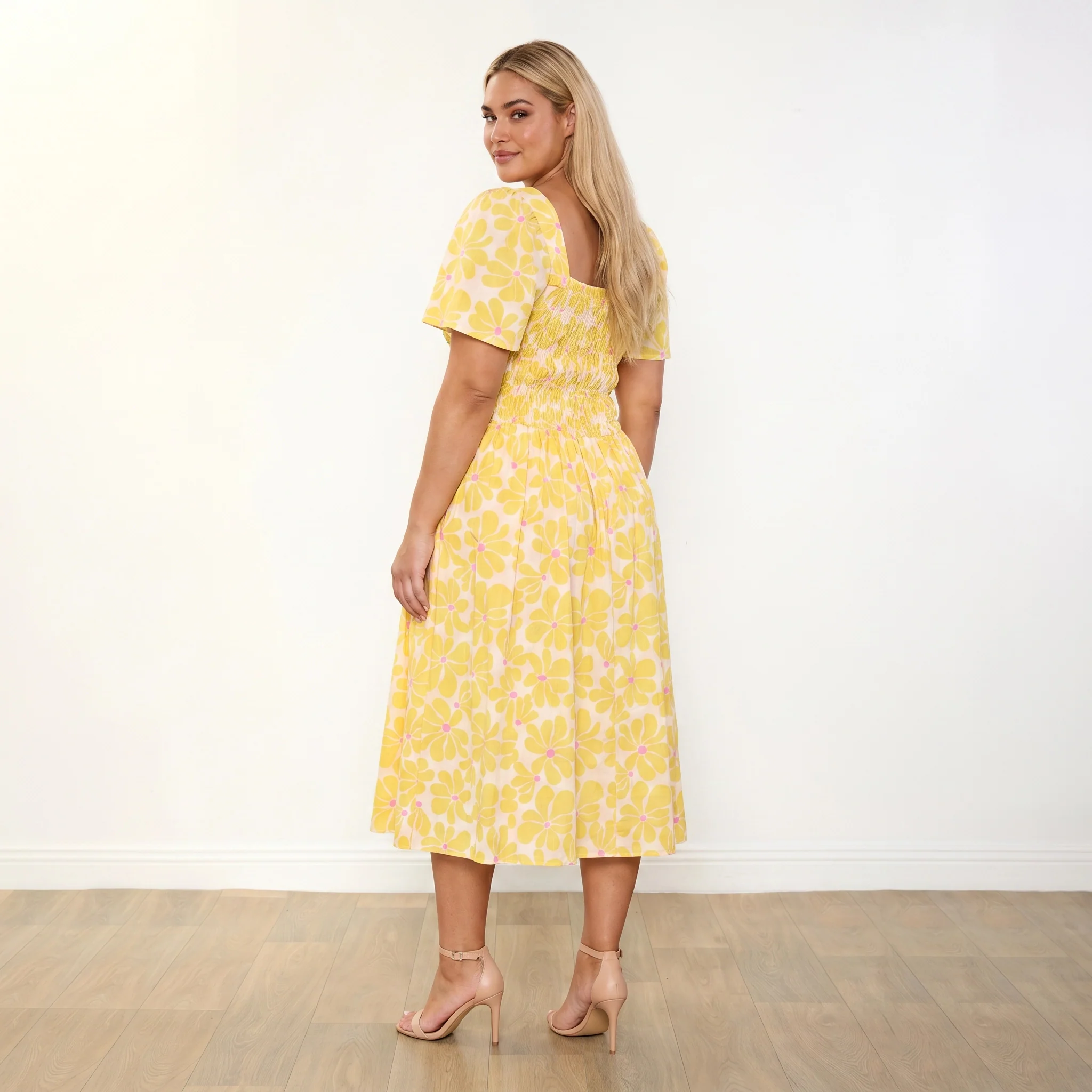 Iris Dress (Yellow Daisy) - Image 12