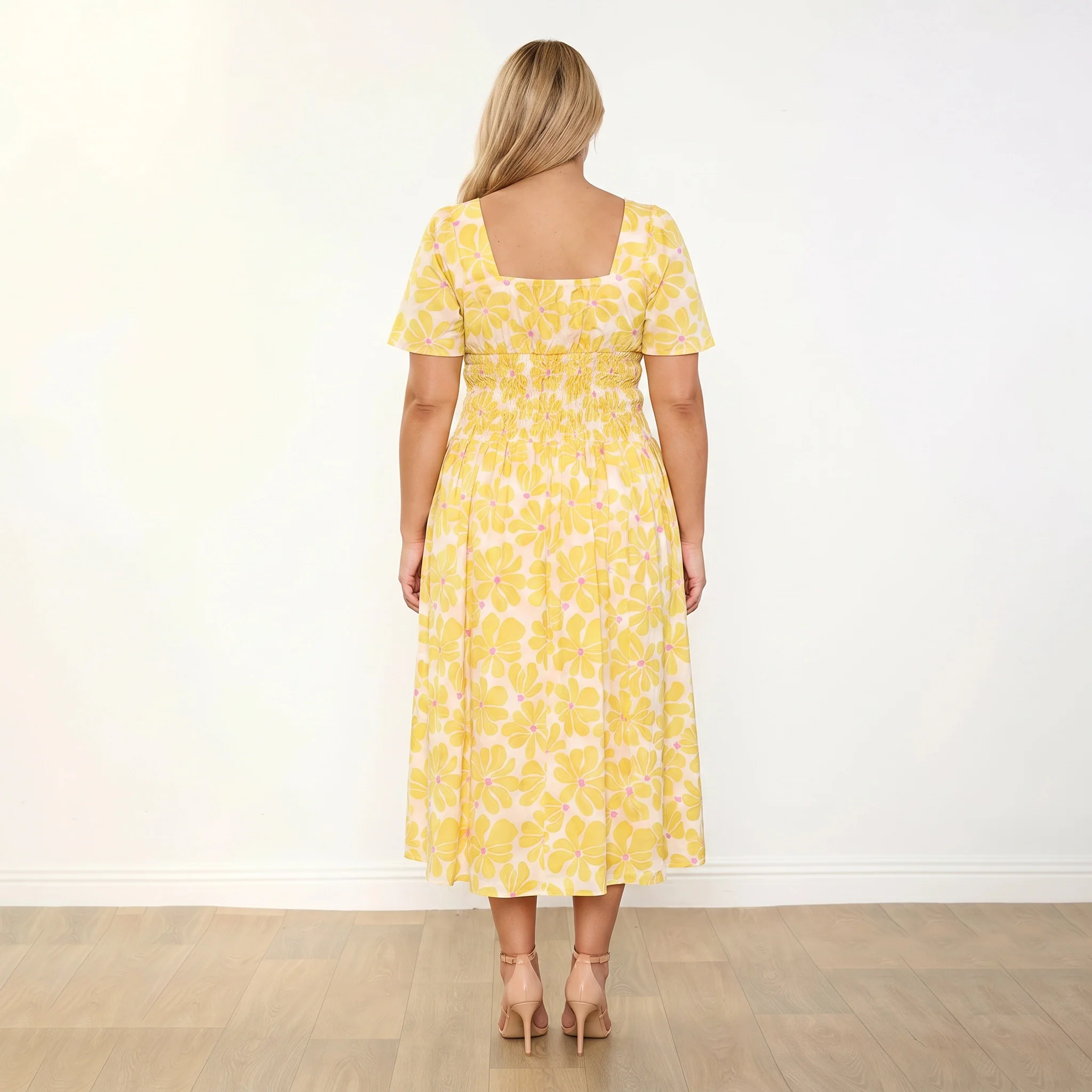 Iris Dress (Yellow Daisy) - Image 14