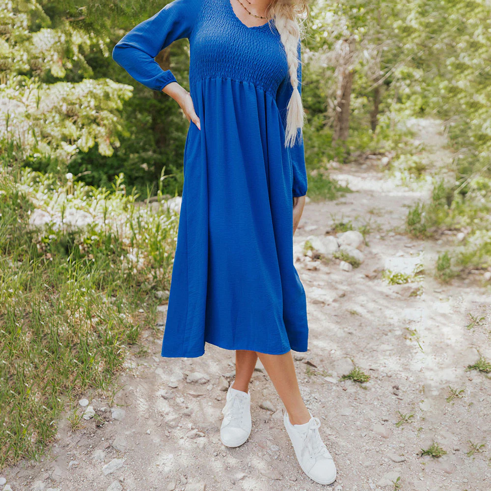 Isabelle Dress (Blue) - Image 2