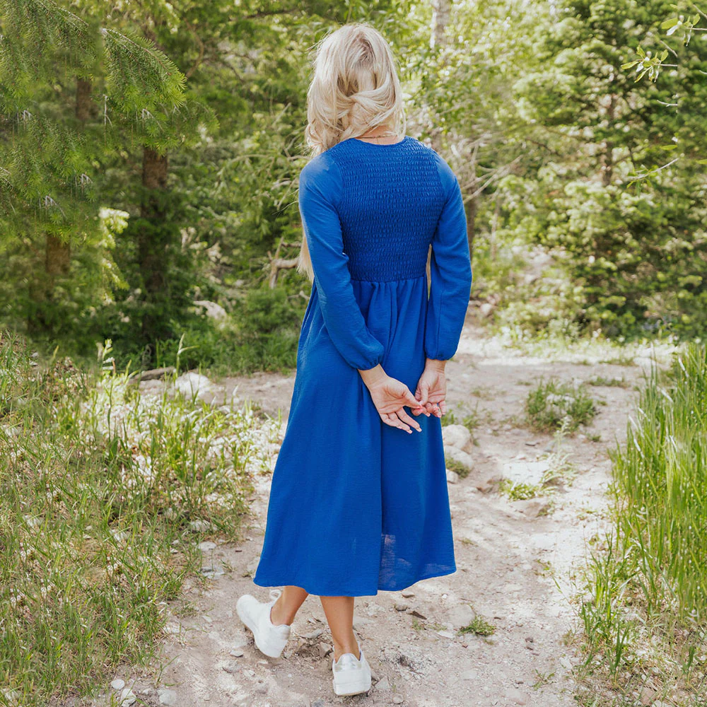 Isabelle Dress (Blue) - Image 4