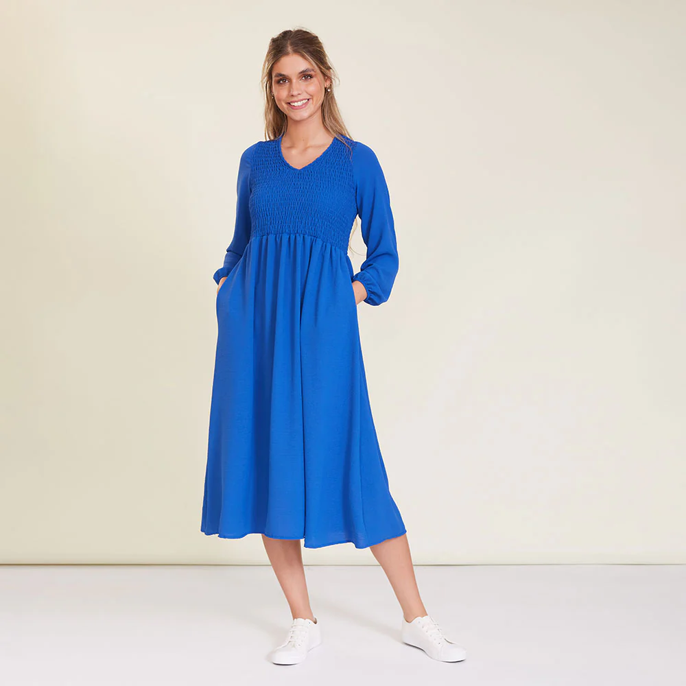 Isabelle Dress (Blue) - Image 5