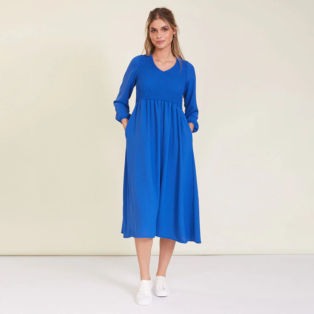 Isabelle Dress (Blue) - Image 6
