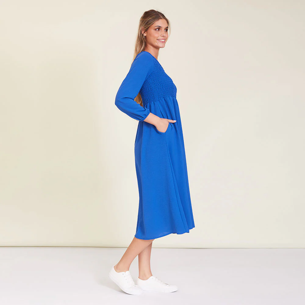 Isabelle Dress (Blue) - Image 8