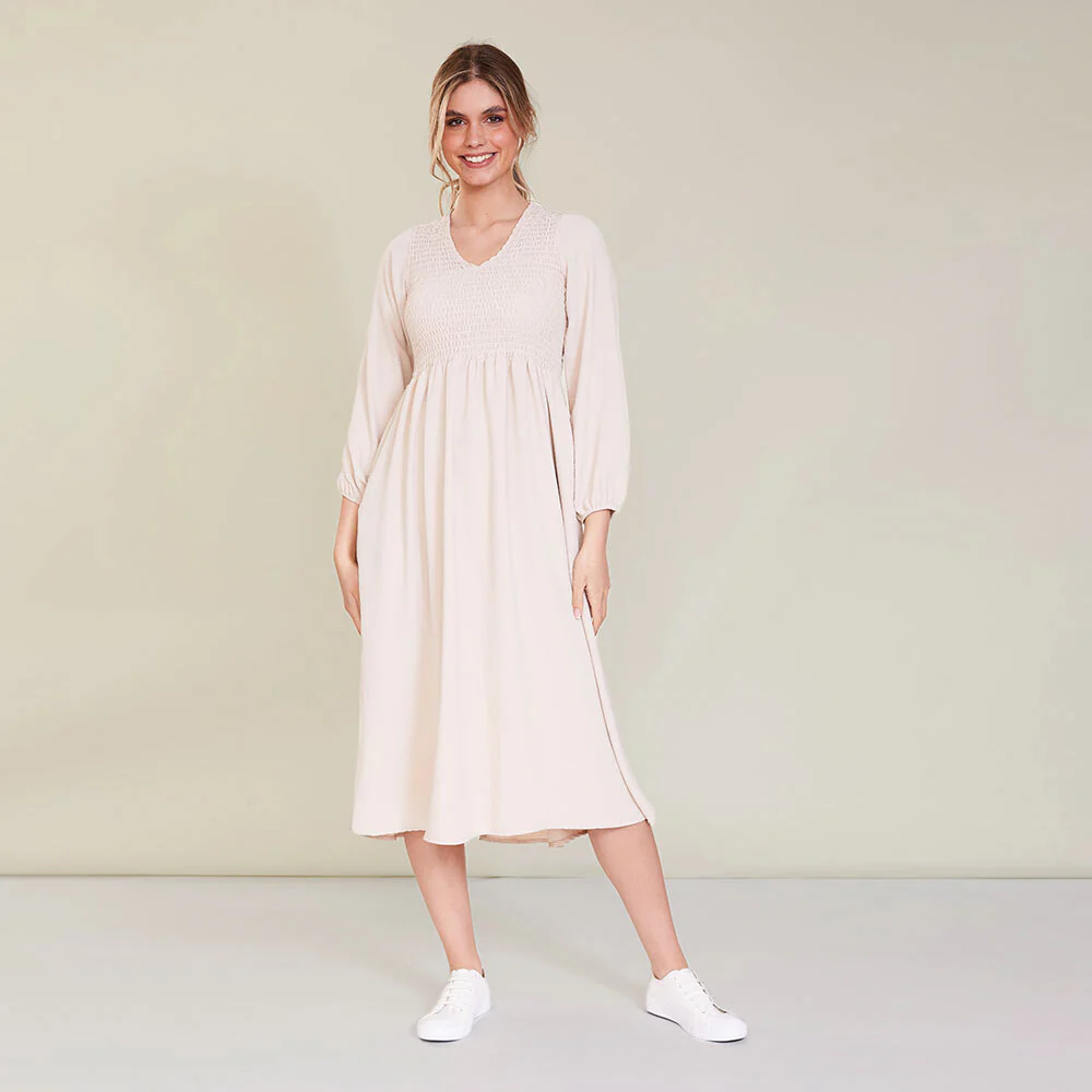 Isabelle Dress (Cream)