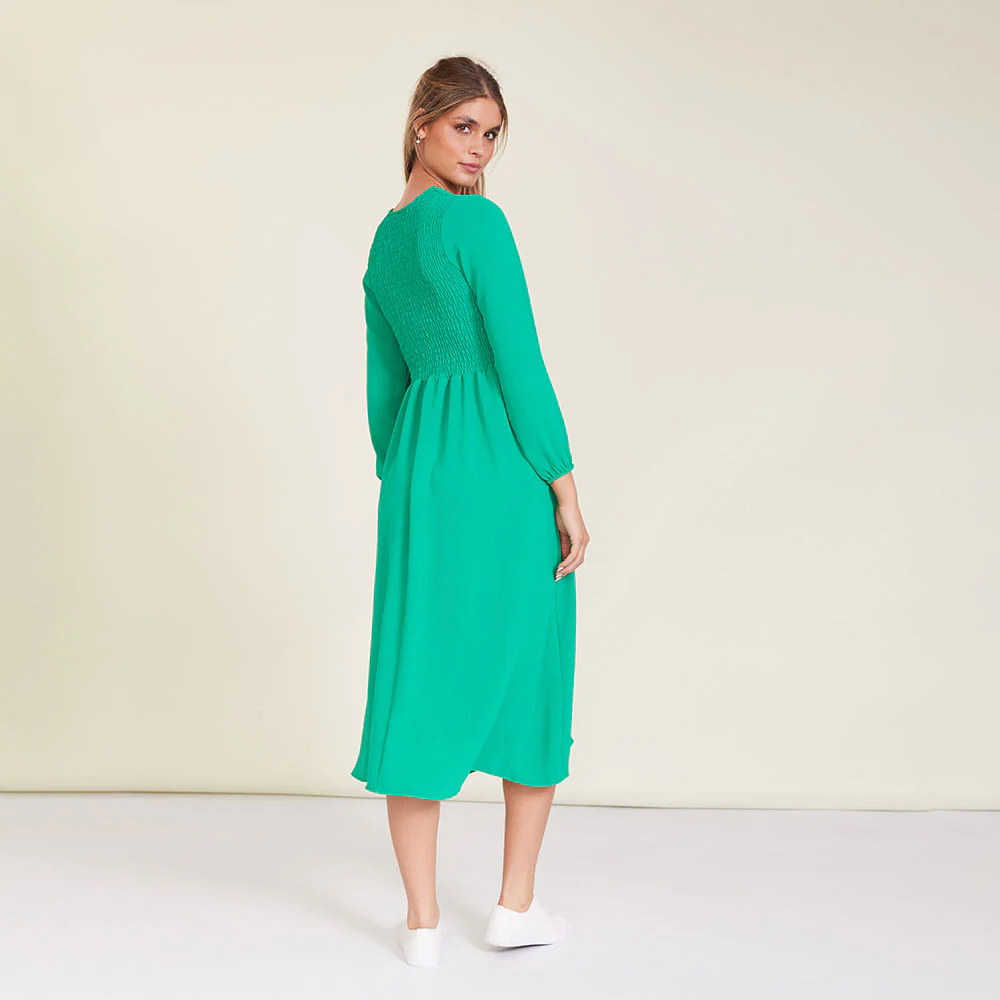 Isabelle Dress (Green) - Image 10