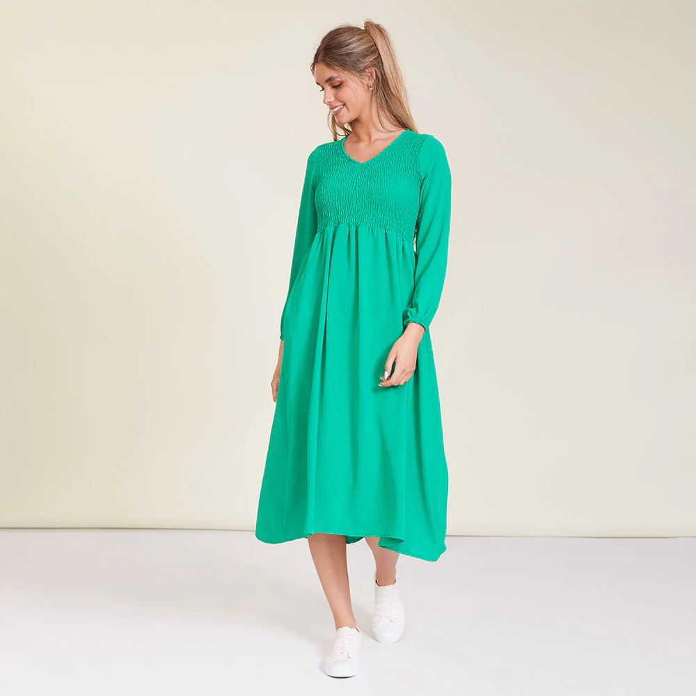 Isabelle Dress (Green) - Image 8