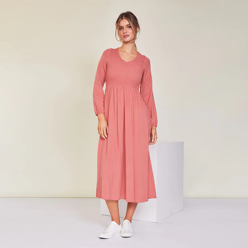 Isabelle Dress (Vintage Rose) - Image 2