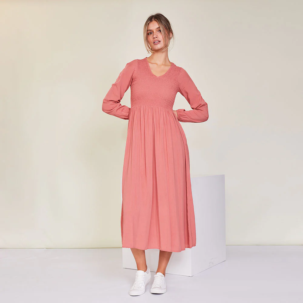 Isabelle Dress (Vintage Rose) - Image 5