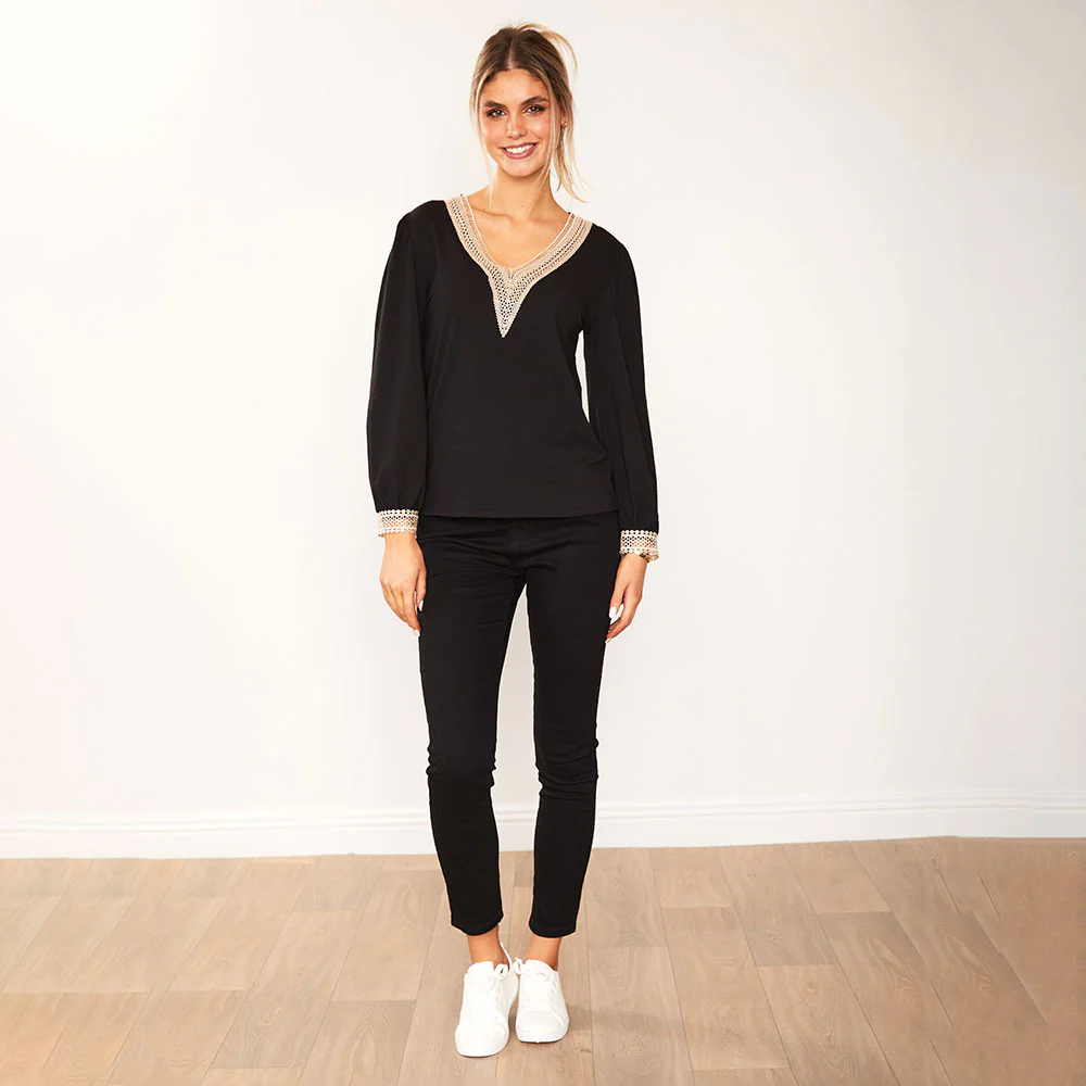 Isla Top (Black) - Image 2