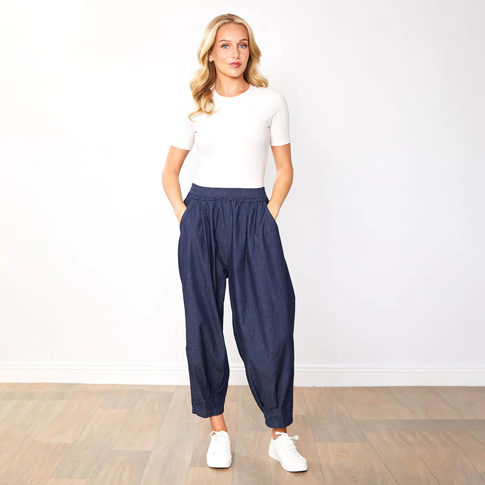 Ivy Trousers (Denim Blue) - Image 4
