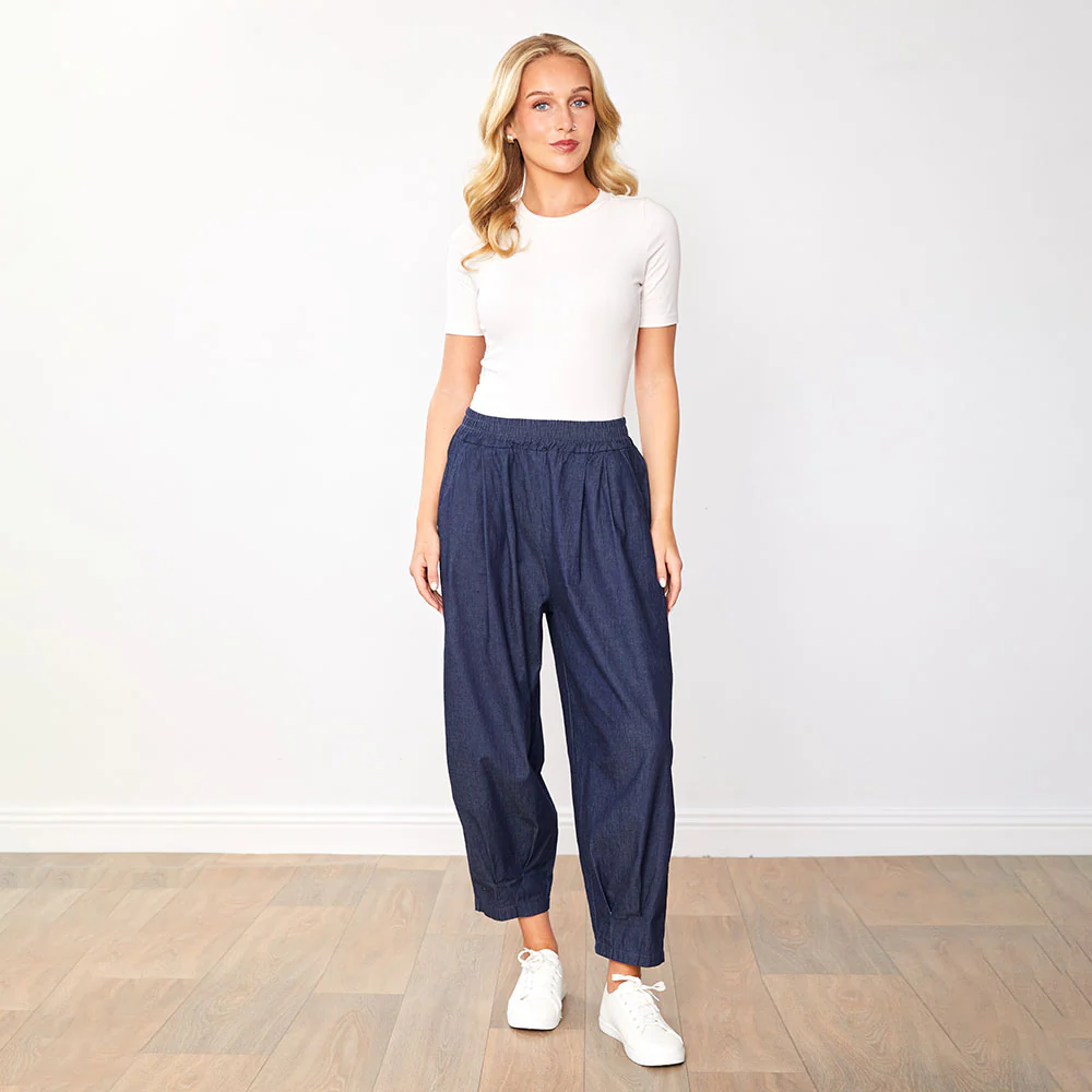 Ivy Trousers (Denim Blue) - Image 5
