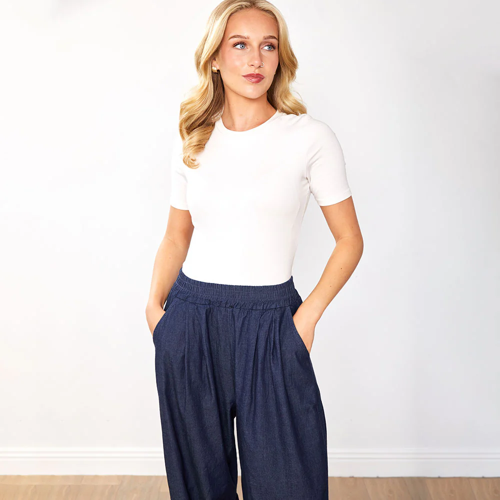 Ivy Trousers (Denim Blue) - Image 8