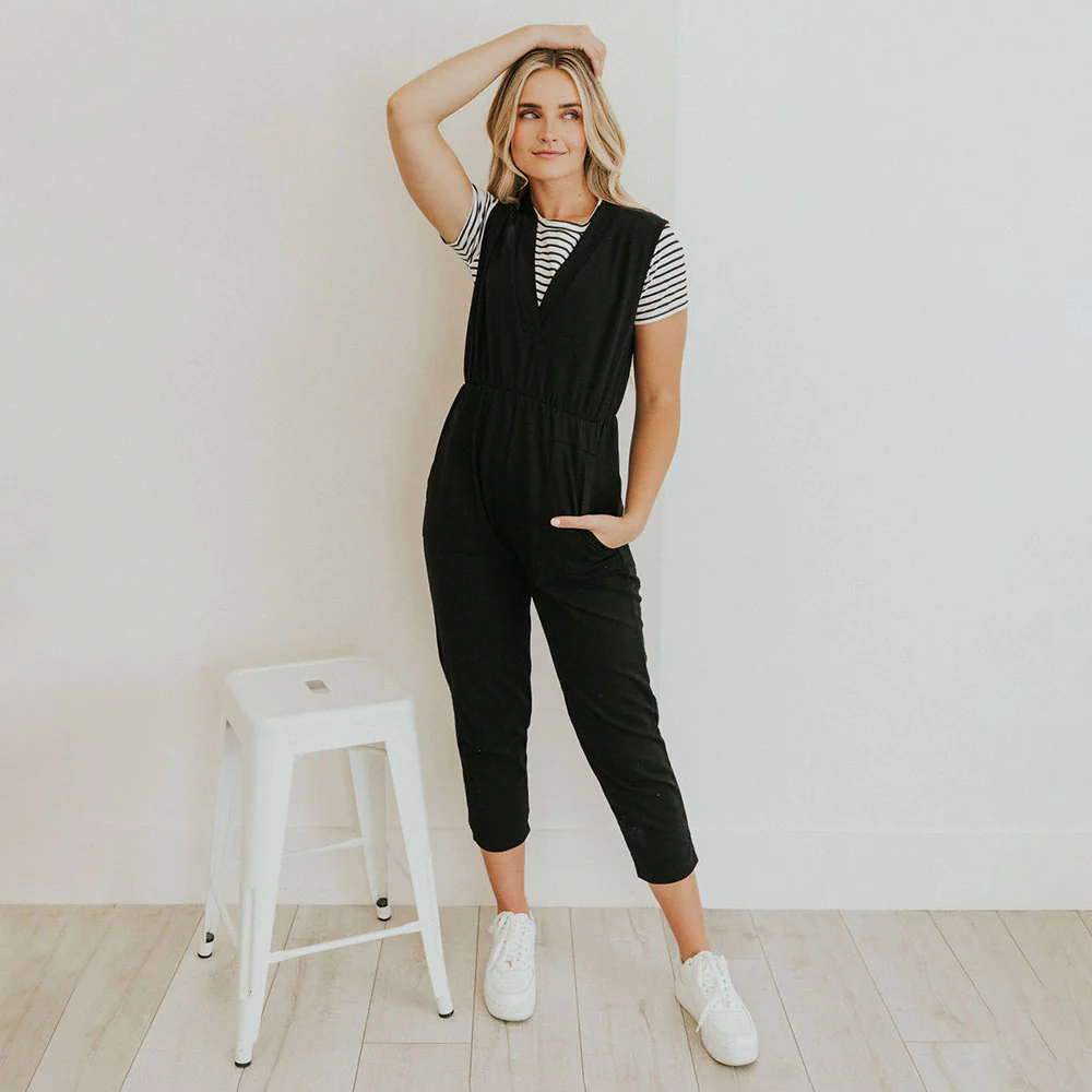 Izzy jumpsuit (Black) - Image 4