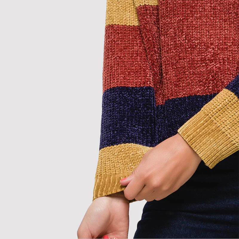 Jackie Block Colour Jumper - Image 2