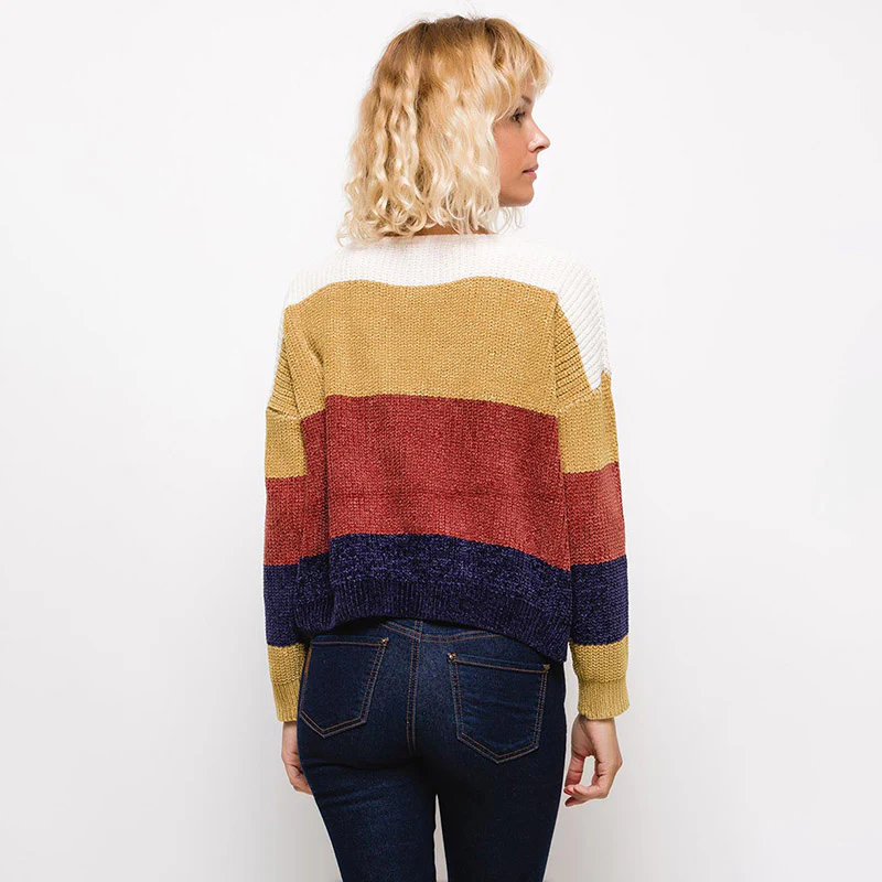Jackie Block Colour Jumper - Image 4